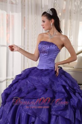 Layer Strapless Quinceanera Dress Navy Blue