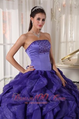 Layer Strapless Quinceanera Dress Navy Blue