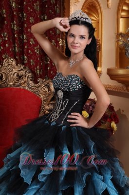 Exclusive Quinceanera Dress Sweetheart Organza Beading