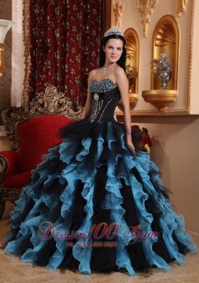 Exclusive Quinceanera Dress Sweetheart Organza Beading