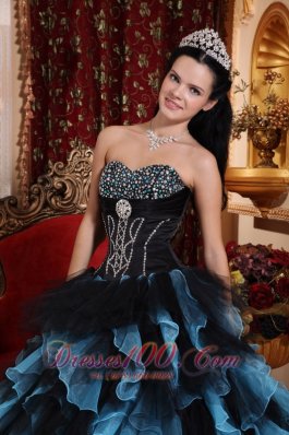 Exclusive Quinceanera Dress Sweetheart Organza Beading