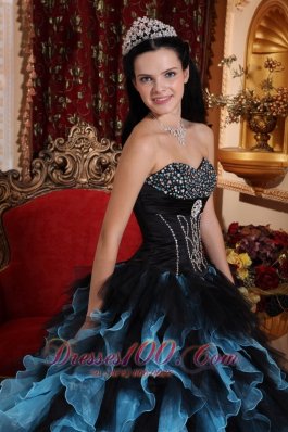 Exclusive Quinceanera Dress Sweetheart Organza Beading