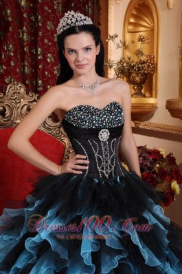 Exclusive Quinceanera Dress Sweetheart Organza Beading