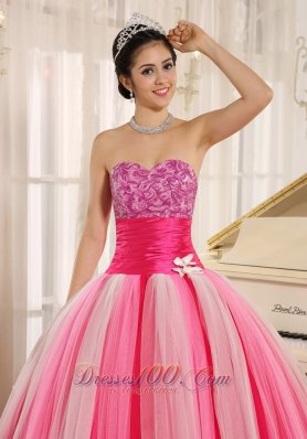 Colorful Quinceanera Gowns for Gilrs With Handmade Flowers