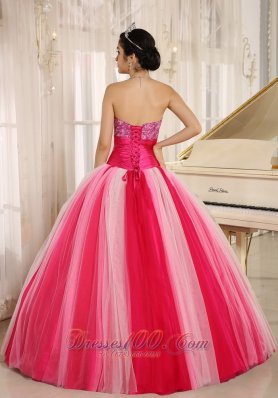 Colorful Quinceanera Gowns for Gilrs With Handmade Flowers