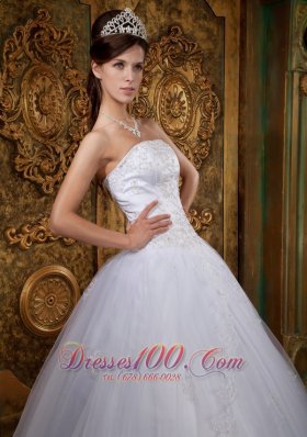 White Sweet sixteen Dresses Satin and Tulle Lace