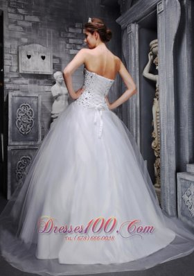 Taffeta and Tulle White Sweetheart Quinceanera Dress Beading