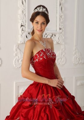 Wine Red Quinceanera Dress Under 200 Appliques Beading