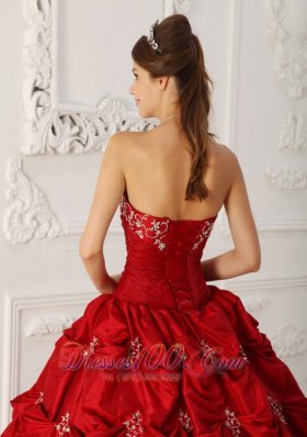 Wine Red Quinceanera Dress Under 200 Appliques Beading