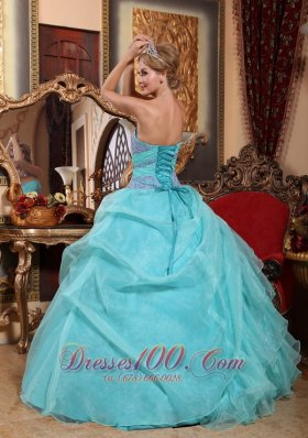 Sweetheart Quinceanera Dress in Apple Green 2013