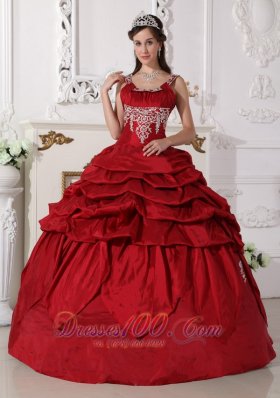 Wine Red Scoop Quinceanera Dress Under 200 Beading