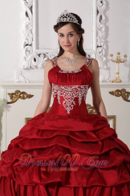 Wine Red Scoop Quinceanera Dress Under 200 Beading