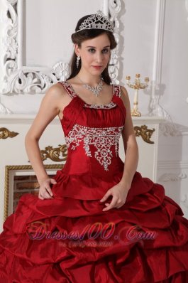 Wine Red Scoop Quinceanera Dress Under 200 Beading