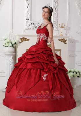 Wine Red Scoop Quinceanera Dress Under 200 Beading