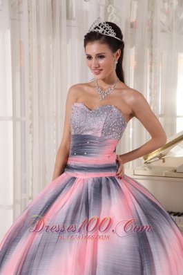 Classical Ombre Color Sweet 15 Dress Ball Gown