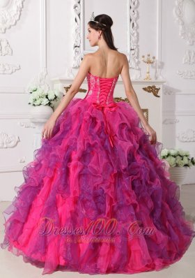 Coloful Beading Decorate Quincenera Dresses Best Seller