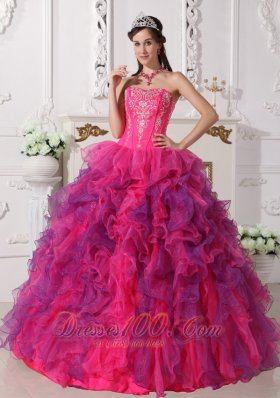 Coloful Beading Decorate Quincenera Dresses Best Seller