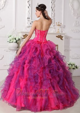 Coloful Beading Decorate Quincenera Dresses Best Seller