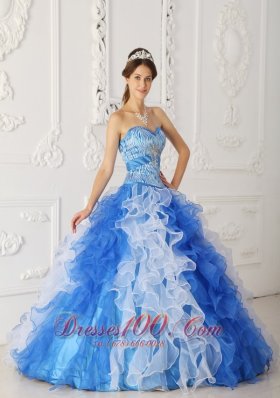 Quinceanera Dress Princess Sweetheart Beading Ruffles