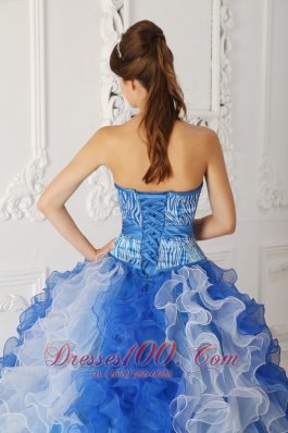 Quinceanera Dress Princess Sweetheart Beading Ruffles