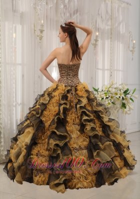 Unique Colorful Sweetheart Quinceanera Gowns 2014