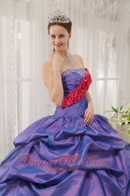 Exclusive Quinceanera Dress Taffeta Zebra Strapless Beading