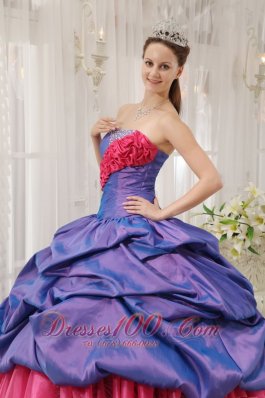 Exclusive Quinceanera Dress Taffeta Zebra Strapless Beading