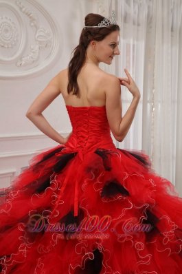 Beautiful Quinceanera Dress Sweetheart Orangza Beading Ruch