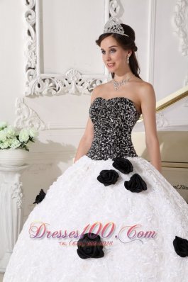 Discount Special Quinceanera Dress Strapless Floral Sequins