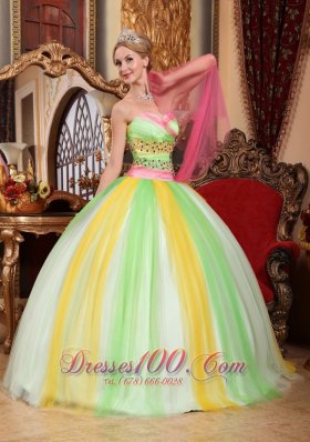 Latest Quinceanera Dress Sweetheart Tulle Beading