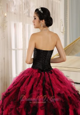 Beaded Impressive Clearance Ruffled Sweetheart Quinceanera Dress