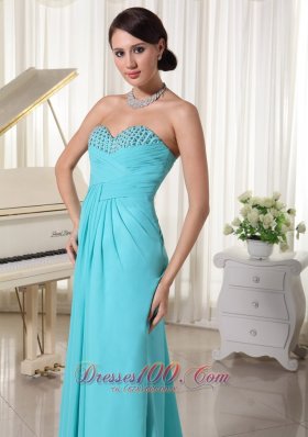 Under 150 Brush Aqua Blue Dress for Prom