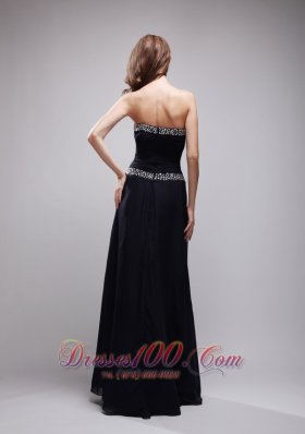 On Sale Black Sequins Prom Evening Dress