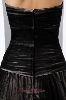 Black Empire Sweetheart Mother Dress Court Tulle