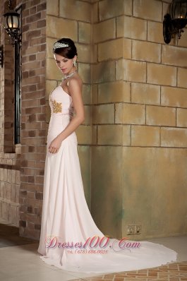 Prom Holiday Dress Light Pink Column Brush Beading