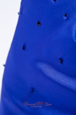 Fish Like High-low Mermaid Royal Blue Prom Dress