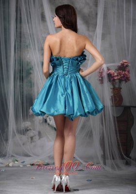 Fan Pattern Princess Beading Prom / Homecoming Dress