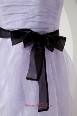 Spaghetti Straps Black Waistband Prom Homecoming Dress