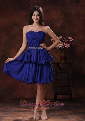 Mini Navy Dress For Prom Beaded Waist Ruching Throughout