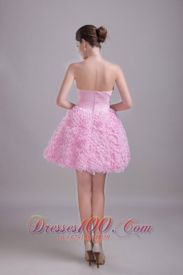 Lace Sweetheart Rhinestone Graduation Homecoming Dress