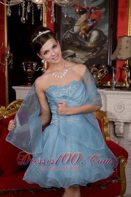 Sweetheart Beading Organza Prom / Homecoming Dress