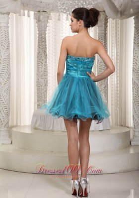 Prom / Cocktail Dress A-line Mini-length Beading