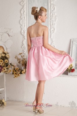 Short Prom Holiday Dress Beading A-line Knee-length