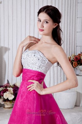 Short Prom / Homecoming Dress Beading Mini A-line