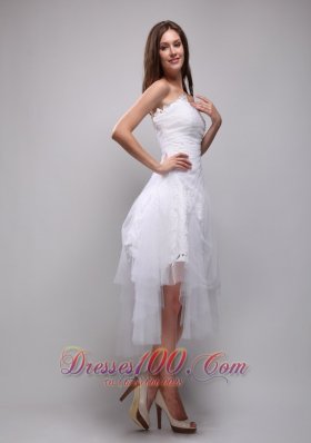 Princess Lace and Tulle Ruch Prom / Homecoming Dress