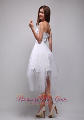 Princess Lace and Tulle Ruch Prom / Homecoming Dress