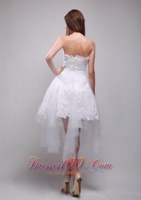 Princess Lace and Tulle Ruch Prom / Homecoming Dress