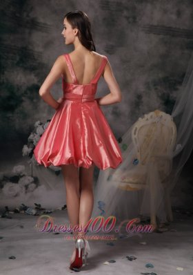 Straps Mini A-line Prom / Homecoming Dress With Shawl