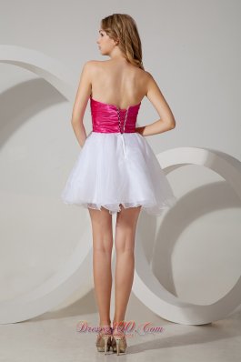 A-line / Princess Strapless Cocktail Dress Mini