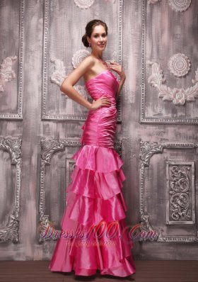 Pink Sweetheart Beading Prom Dress For Formal Evening